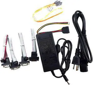 Lot of 10 AD/DC Power Adapter Compatible Replacement Spare Part for Vantron Technology WT1205000 100-240V 50-60Hz 12V 0.5A