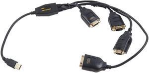 USB2_4XRS232_UB Genuine Copartner USB 2.0 TO 4XRS-232 Serial DB9 Male Adapter Cable USB2_4XRS232 Adapters - Misc Non Video