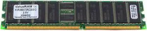 KVR266X72RC25/512 Kingston 512MB DDR PC-2100 266MHZ ECC 184-PIN RAM Memory Module 9965127-001.A02 ECC Ddr Sdram 184-Pin Memory - OEM