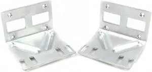 Foxconn Cisco Pair OF 2U Chassis Rackmount Metal Ears 700-00971-04 800-01161-04 Accessories For Cases & Racks
