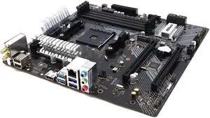 B450M/ac Asrock AMD B450 Socket AM4 DDR4 Hdmi Micro ATX Motherboard NO I/O AMD Socket AM4 Motherboard
