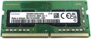 M471A1G44AB0 Samsung 8GB 1RX16 DDR4 Sodimm PC4-25600 3200MHZ 260-PIN Memory M471A1G44AB0-CWE Laptop Memory