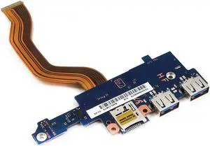 BA92-20407A_UB Samsung Galaxy Book Flex NP730 USB SD Card Reader I/O Board W/ Cable BA92-20407A I/O Boards- Video Audio USB IR DC TV PWR