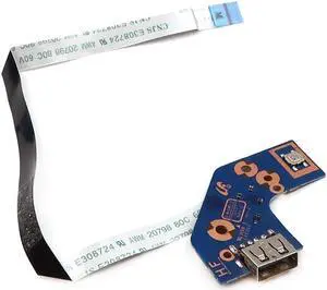 Allrounder-AMD Samsung Notebook 5 NP550XTA USB Power Button I/O Board With Cable BA92-18453A I/O Boards- Video Audio USB IR DC TV PWR