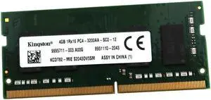 KCDT82-MIE Kingston 4GB DDR4 Sodimm PC4-25600 3200MHZ Memory 9995711-003.A00G Laptop Memory - OEM