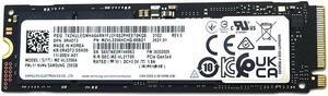 MZ-VL2256A Samsung PM9A1 256GB M.2 2280 Nvme Pcie GEN3 X4 SSD MZVL2256HCHQ-00BD1 M.2 SSD / Solid State Drive