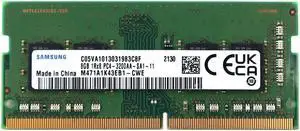 M471A1K43EB1 Samsung 8GB 1RX8 DDR4 Sodimm PC4-25600 3200MHZ Laptop Memory M471A1K43EB1-CWE Laptop Memory