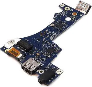 FDQ51 LS-J522P Dell Alienware M15 R4 Laptop Ethernet RJ-45 USB Audio I/O Board KP0CJ 0KP0CJ I/O Boards- Video Audio USB IR DC TV PWR