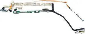 Dell Inspiron 7500 7506 2-IN-1 Silver WEB Camera With LCD Cable AND Boards HK46K Laptop Web Camera