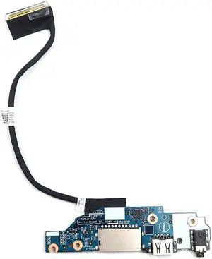 Dell Inspiron 7506 2-IN-1 Laptop USB Audio SD Card I/O Board With Cable 7K2GR I/O Boards- Video Audio USB IR DC TV PWR