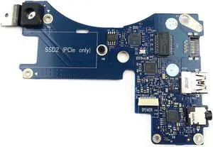 FDQ71 LS-J52CP Dell Alienware M17 R3 Series Laptop USB Audio RJ-45 Ethernet I/O Board R18KH I/O Boards- Video Audio USB IR DC TV PWR - OEM