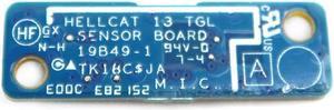 Genuine Dell Inspiron 7300 7306 2-IN-1 Series Laptop Sensor Board 19B49-1 I/O Boards- Video Audio USB IR DC TV PWR