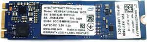 L08717-001_NEW Intel M10 MEMPEK1J016GAL 16GB M.2 Pcie 3.0 X2 Nvme Optane Memory SSD L08717-001 M.2 SSD / Solid State Drive - OEM