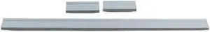 Genuine Dell Inspiron 7500 2-IN-1 Silver Series Laptop Front Strip Cover Laptop LCD Frames
