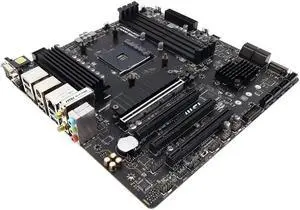 B550M PRO-VDH Wifi (Cec) MSI AMD B550 Socket AM4 DDR4 Hdmi DP Motherboard NO I/O AMD Socket AM4 Motherboard
