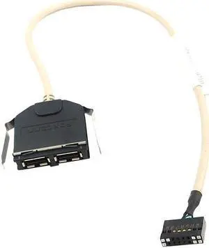 Lenovo System X3200 X3400 Series Front Dual USB 2.0 Cable 26K7339 26K7340 USB Cables