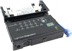 Lenovo System X3550 M2 M3 Server Front Operator Information Panel 46D0326 Server Components