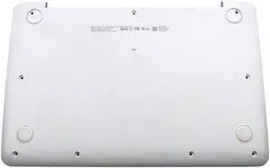 HP Chromebook 14-CA Series Laptop Snow White Bottom Base Cover Case L17096-001 Laptop Base Assembly - OEM