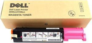 LOT OF 10 Dell 3000CN 3100CN Standard Yield 2000 Pages Magenta Cartridge M6935 Printer Parts Lots