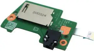 0P5N HP 15-DY 15T-DY 15S-FQ SD Card Reader Audio Jack I/O Board W/ Cable L63583-001 I/O Boards- Video Audio USB IR DC TV PWR - OEM