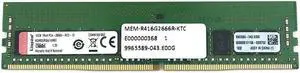 KSM26RS4/16MEI Kingston 16GB DDR4 ECC Registered Server Memory 9965589-043.E00G ECC DDR4 Registered 288-Pin Memory - OEM