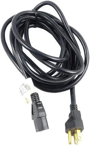 Volex 12FT Black 5-15P Male / IEC 60320 C13 Female Power Cord Cable 163719-002 Power Cables & Power Supply Cables