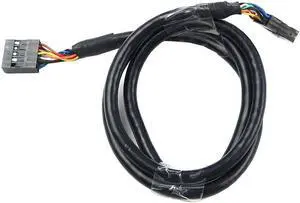 Bairong Internal 9-PIN Female TO Front Panel USB 2.0 Cable E118077-C USB Cables