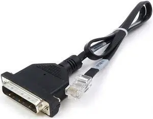 LOT OF 10 D-SUB 3 PIN Male TO RJ-45 Black Network Printer Cable 1014071-01 Accessories Lots
