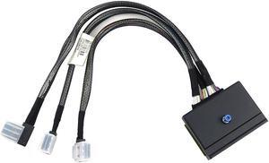 HPE XL270D GEN10 Foxconn Mini SAS Storage Connector TO 3X Sata Cable P03729-001 Adapters - Misc Non Video