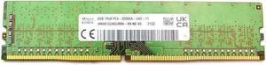 HMA81GU6DJR8N-XN_UB SK Hynix 8GB DDR4 Dimm PC4-25600 3200MHZ 288-PIN CL22 Memory HMA81GU6DJR8N-XN DDR4 288-PIN Desktop Memory - OEM