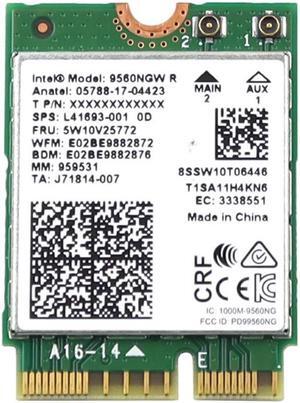 5W10V25772_UB Intel 9560NGW R M.2 2230 USB PCI-E Wifi 5 802.11AC Bluetooth 5.1 Card 5W10V25772 Laptop Wireless Cards - Wifi