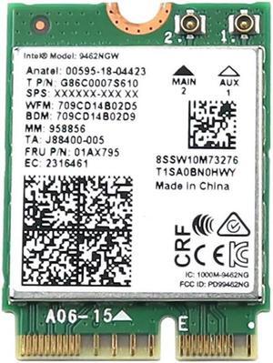 9462NGW Intel M.2 2230 Cnvio Wifi 5 802.11AC Bluetooth 5.1 Card G86C0007S610 Laptop Wireless Cards - Wifi