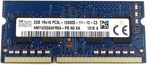 HMT425S6AFR6A-PB_UA SK Hynix 2GB 1RX16 DDR3 PC3-12800 1600MHZ 204-PIN Sodimm Memory HMT425S6AFR6A-PB Laptop Memory - OEM