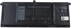 9077G_UC Genuine Dell Inspiron 5301 7300 53WH 15V 3360MAH 4-CELL LI-ION Battery 9077G Laptop Batteries