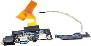 Thomson WWN15I5 Micro SD Audio USB I/O Board W/ HDD & Cables 3021909310001 I/O Boards- Video Audio USB IR DC TV PWR