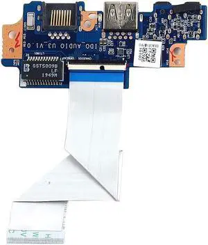 Cyberpowerpc Tracer IV GK5MR0O LAN USB Audio I/O Board W/ Cable DBPGK5MPF6-0N10 I/O Boards- Video Audio USB IR DC TV PWR