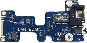 GDL55 LS-K662P Dell G15 5510 5511 Laptop RJ45 Network Audio I/O Board PMY37 0PMY37 455PAL31L01 I/O Boards- Video Audio USB IR DC TV PWR