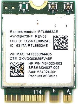 AW-XB473NF Azurewave M.2 2230 Wifi 6 802.11AX Bluetooth 5.0 Card M34023-002 Laptop Wireless Cards - Wifi