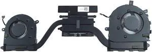 Lenovo Ideapad Yoga 9 14IAP7 82LU Thermal CPU Heatsink FAN Assembly 5H40S20494 Laptop CPU Fans & Heatsinks