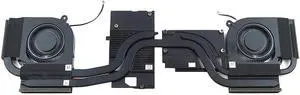 Acer Nitro 5 AN517-55 Laptop Black CPU GPU Heatsink FAN Assembly 24.QG1N2.001 Laptop CPU Fans & Heatsinks
