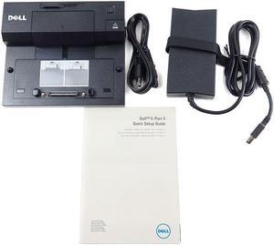 Pdxxf_N 0PDXXF Dell K07A E-PORT USB Video Power Ports Replicator Laptop Docking Station Pdxxf Docking Stations & Port Replicators