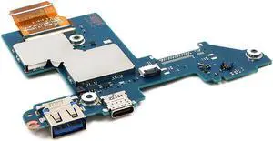 Samsung Galaxy XE520QEA Laptop USB-C USB 3.2 I/O Board With Cable BA92-23066A I/O Boards- Video Audio USB IR DC TV PWR