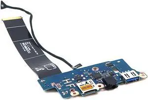 BA92-23029A_UA Samsung Galaxy BOOK2 360 NP730QED USB Audio SD I/O Board W/ Cables BA92-23029A I/O Boards- Video Audio USB IR DC TV PWR
