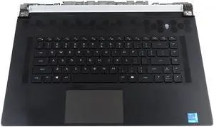 YHR3X_UC2 0YHR3X Dell Alienware X17 R1 R2 Series Laptop Keyboard Palmrest Touchpad Assembly YHR3X Laptop Palmrest Touchpad Assembly