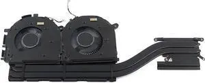 N43964-001_UB HP Envy 17-CW 17T-CW Laptop Thermal CPU Cooling Heatsink FAN Assembly N43964-001 Laptop CPU Fans & Heatsinks
