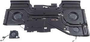NXM30_UC 0NXM30 Dell Alienware M18 R1 Black Thermal CPU GPU Cooling Heatsink FAN Assembly NXM30 Laptop CPU Fans & Heatsinks