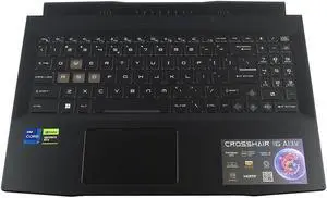 MSI Crosshair 16 A13V US Keyboard Palmrest Touchpad Assembly 307-585C211-M77 Laptop Palmrest Touchpad Assembly