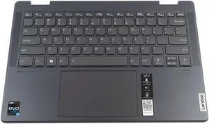 Lenovo Yoga 7 14IAL7 Keyboard Palmrest Touchpad Assembly Slate Grey 5CB1J02425 Laptop Palmrest Touchpad Assembly
