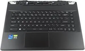 307-545C221-HG0_UC MSI Vector GP66HX MS-1545 Keyboard Palmrest Touchpad Assembly 307-545C221-HG0 Laptop Palmrest Touchpad Assembly