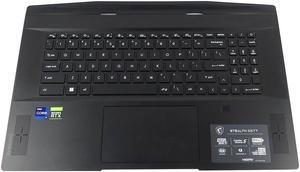 307-7P1C212-S0B_UB MSI Stealth GS77 MS-17P1 Keyboard Palmrest Touchpad Assembly 307-7P1C212-S0B Laptop Palmrest Touchpad Assembly